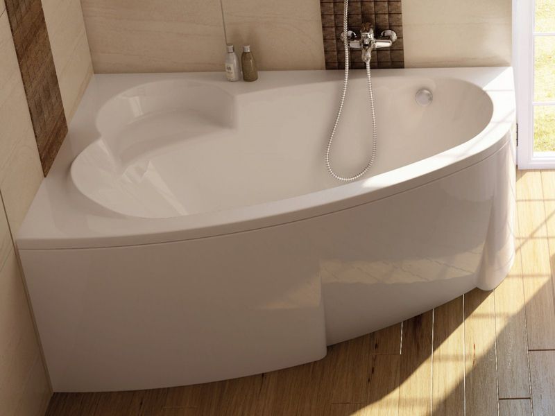 Akrylowa wanna asymetryczna Ravak Asymmetric 170x110 L snowwhite 1 szt
