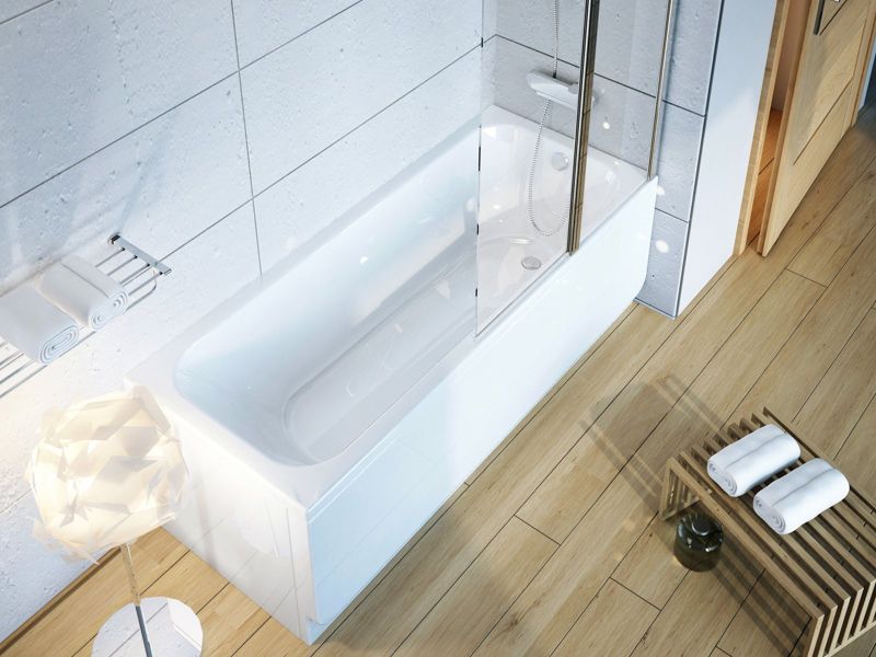 Akrylowa wanna prostokątna Ravak CHROME 180x80 snowwhite 1 szt