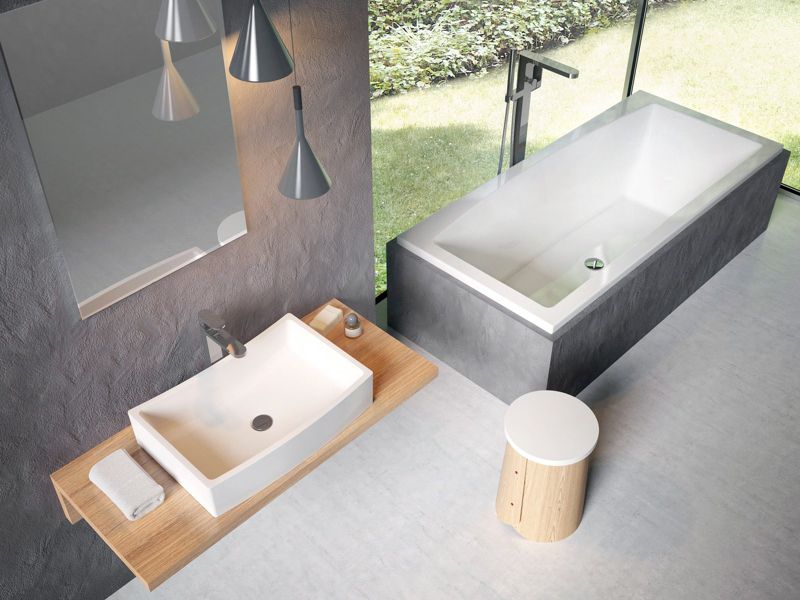 Akrylowa wanna prostokątna Ravak FORMY 02 180 x 80 snowwhite 1 szt
