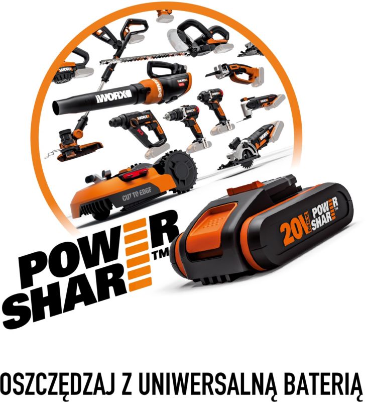 Akumulator Worx WA3553 20 V 4,0 Ah