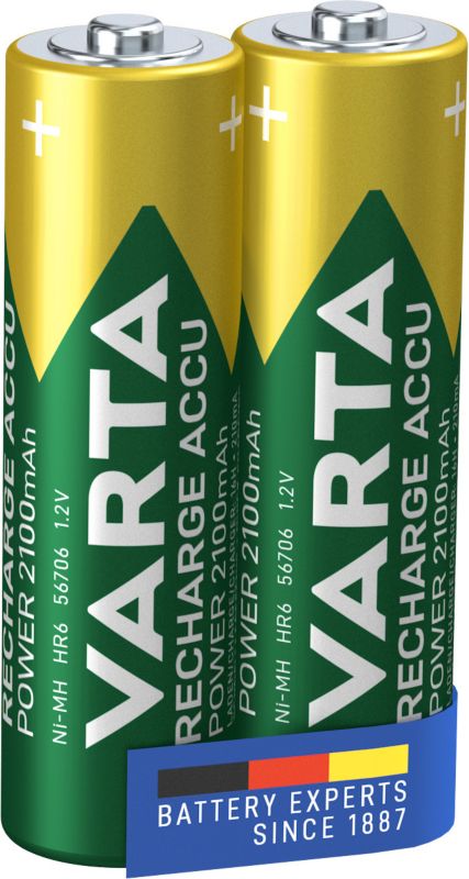 Akumulatorek Varta Recharge ACCU Power AA 2100 mAh 2 szt.