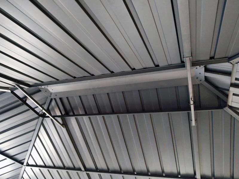 Altana Oranżeria Szklarnia ogrodowa Antracytowa 300x400cm Corciano pergola 1szt.