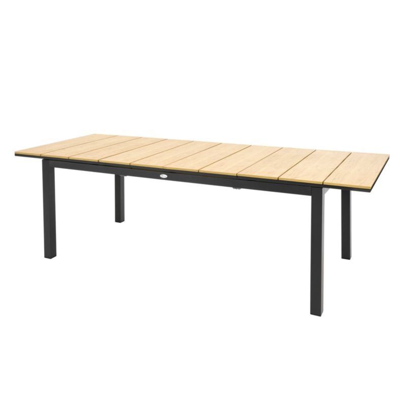 Aluminiowy stół ogrodowy rozkładany 200-300x95 cm di volio Barleta Beżowy 1 szt.