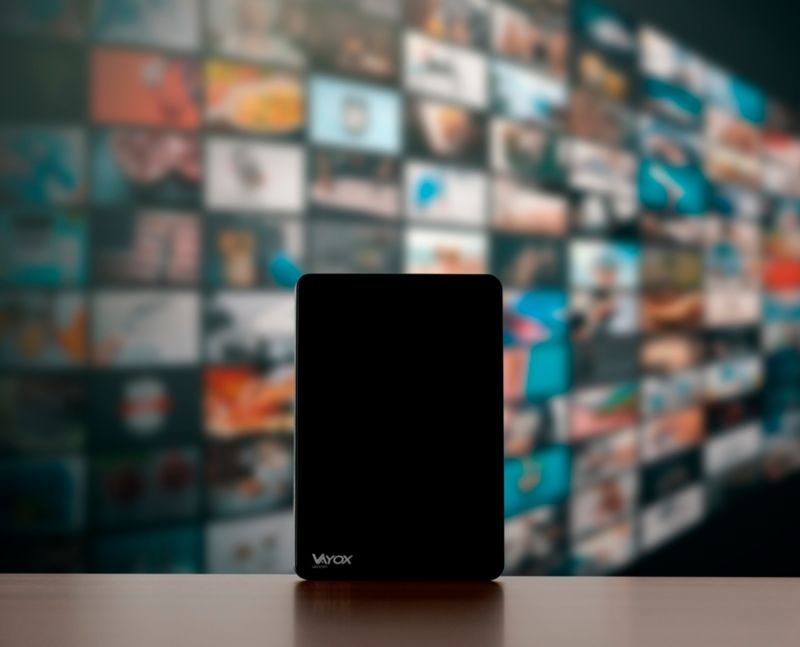 Antena pokojowa Vayox VA0091 aktywna wzmacniacz USB DVB-T2 1 szt.