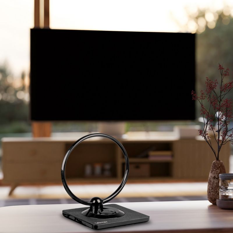 Antena pokojowa Vayox VA0250 aktywna wzmacniacz USB DVB-T2 1 szt.