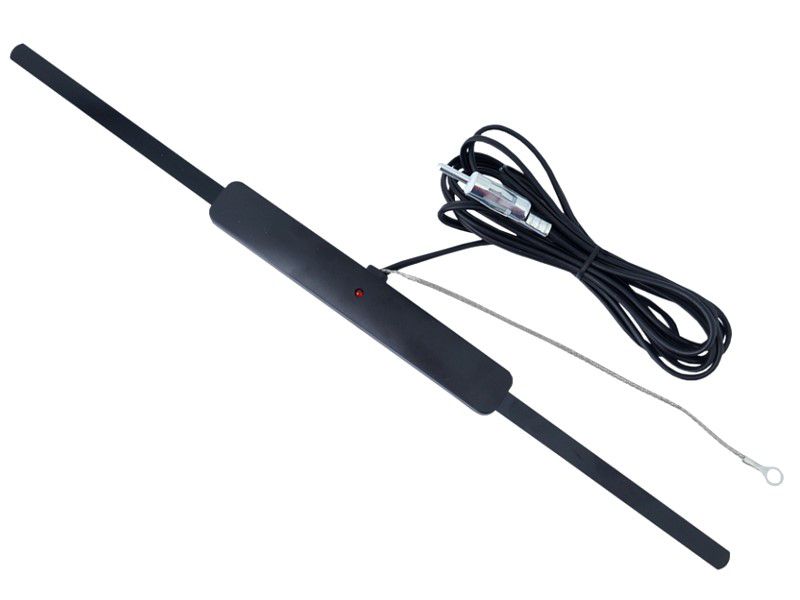 Antena radiowa wewnętrzna ze wzmacniaczem 12V, 1szt.