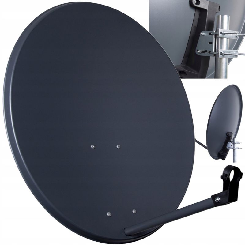Antena satelitarna Corab ASC-800M-C czasza 80cm grafitowa 1 szt.