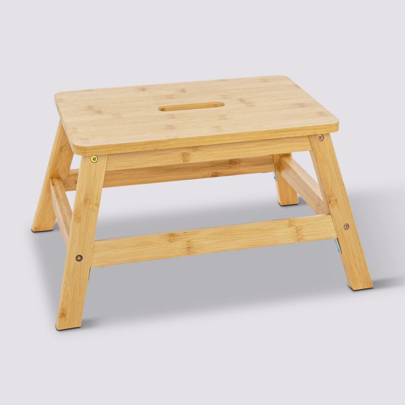 Bambusowy stołek 5Five Simply Smart brązowy wys. 38 cm 1 szt.
