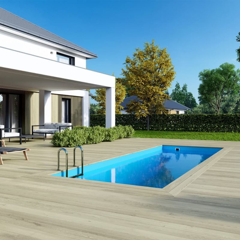 Basen drewniany Aqua ALTANKA 6,1x - H.1,31 m - z filtracją, BAS7307OSPI, 1szt.