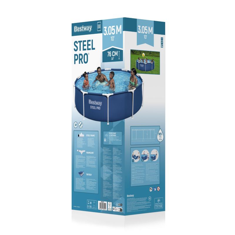 Basen na stelażu Bestway Pro 3,05 x 0,76 m