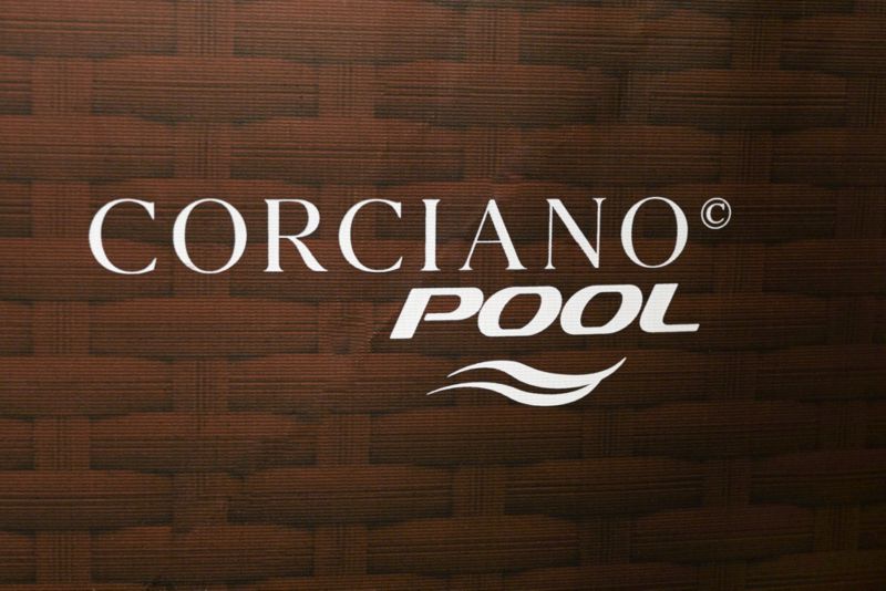 Basen Ogrodowy Corciano 360 x 100 cm Pompa drabinka 1szt.