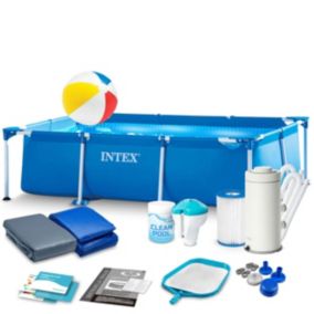 Basen ogrodowy Intex stelażowy 260x160x65cm 28271-15W1 1szt.