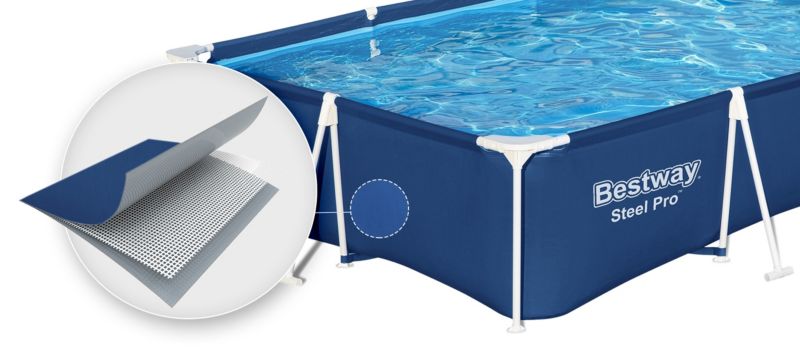 Basen ogrodowy stelażowy Bestway 400x211x81cm zestaw 56405N-15W1 1szt.