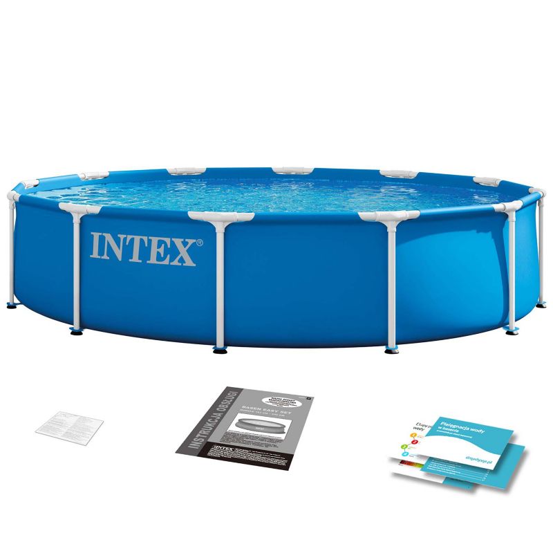 Basen ogrodowy stelażowy Intex 28210ND okrągły 366x76 cm model 2026 1szt.