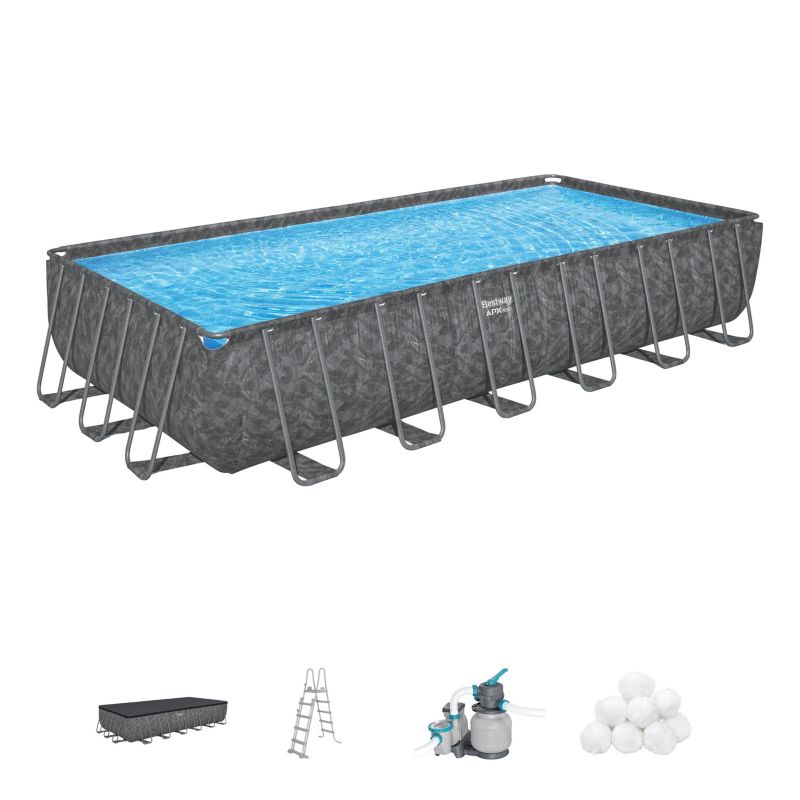 Basen Power Steel Bestway 7,32 x 3,66 x 1,32 m | Majsterkowanie w ...