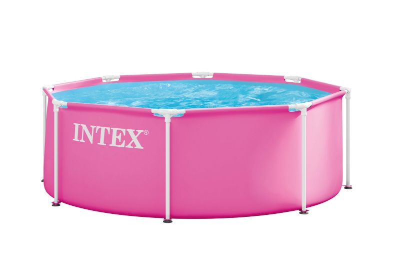 Basen stelażowy Intex dla dzieci ogrodowy okrągły 244 cm zestaw model 2026 1szt.