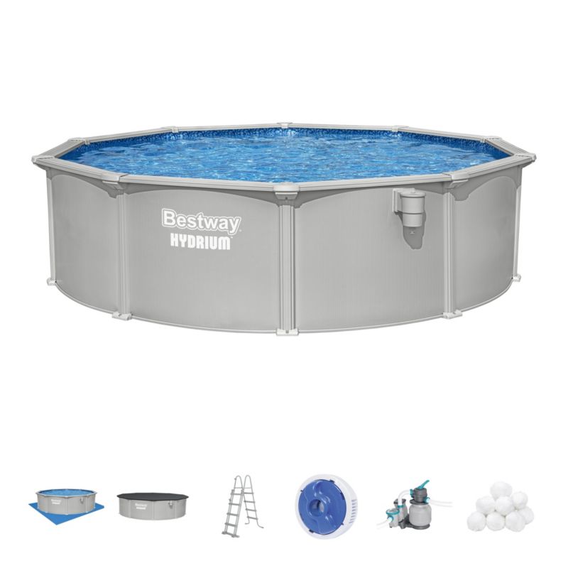 Basen stelażowy Bestway Hydrium 4,57 x 1,2 m stalowy
