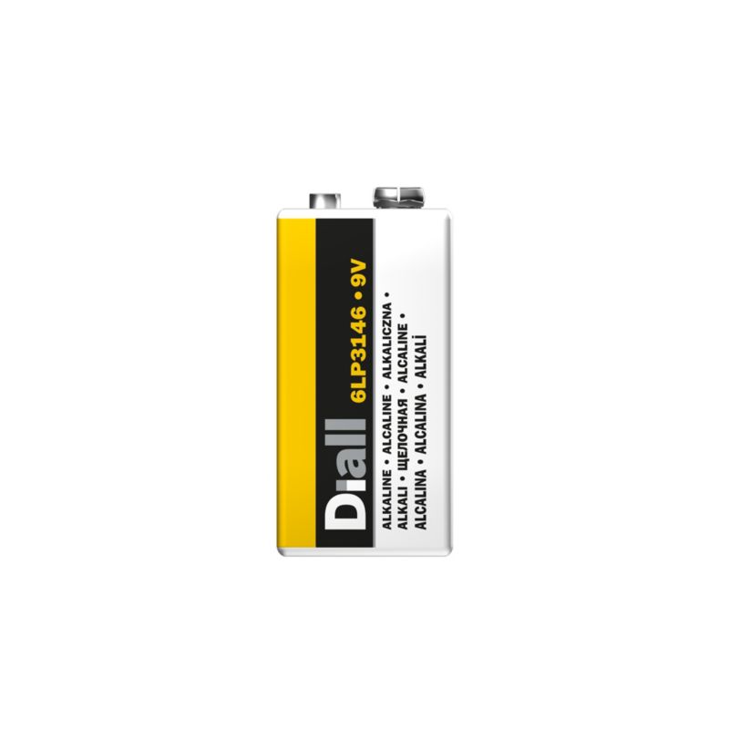 Bateria alkaliczna Diall 1 x 9 V