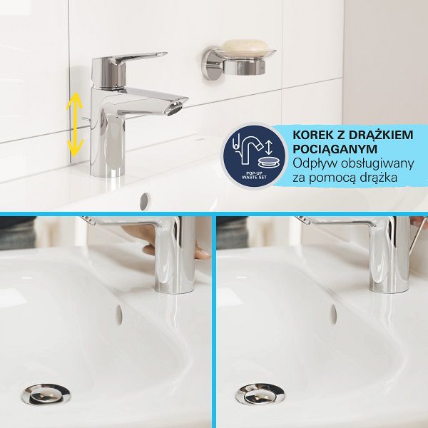 Bateria bidetowa Grohe Start Quickfix chrom