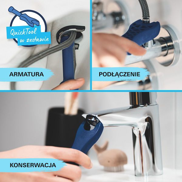 Bateria bidetowa Grohe Start Quickfix chrom