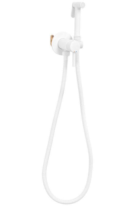 Bateria Bidetowa Rea Loop Lungo Biały 9X7X19Cm 1 Szt