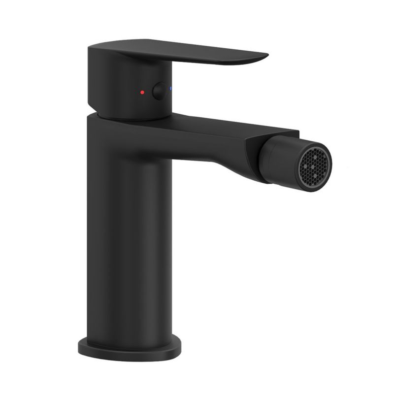Bateria bidetowa stojąca Ravak Life LF 056.20BL 160 mm czarny 1szt