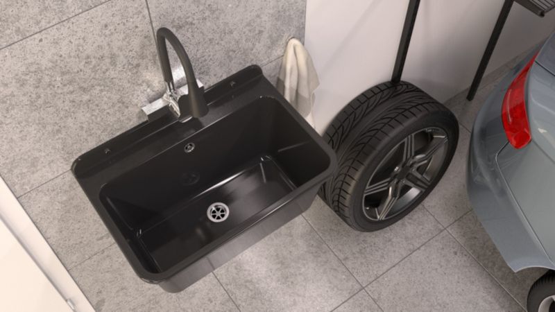 Bateria Kuchenna Granitan Flexo Giętka Wylewka 1szt.