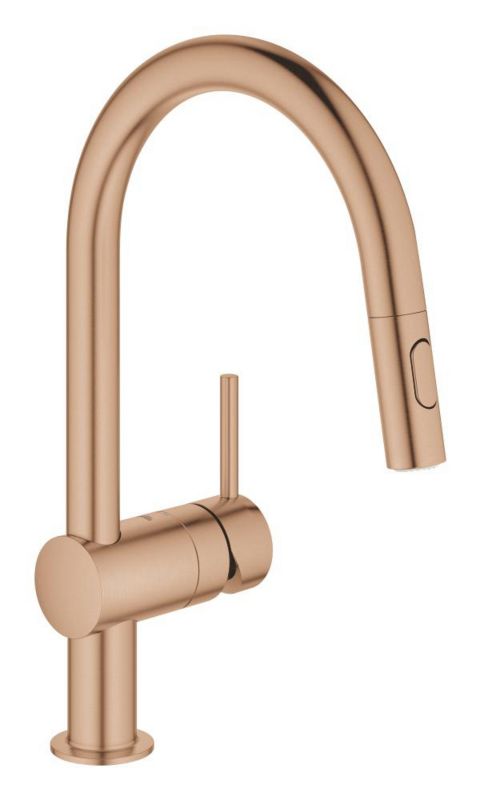GROHE Minta kartáčovaná kuchyňská baterie teplý západ slunce 1 ks.