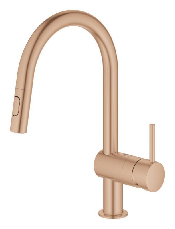 GROHE Minta kartáčovaná kuchyňská baterie teplý západ slunce 1 ks.