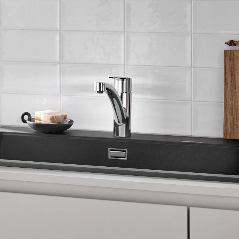 Grohe Start kuchyňská jednopáková baterie Chrome, SilkMove, QuickFix, 1 ks.