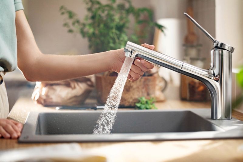 Bateria kuchenna Hansgrohe Zesis 150 Eco 2j chrom