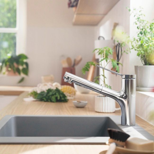 Bateria kuchenna Hansgrohe Zesis 150 Eco 2j chrom