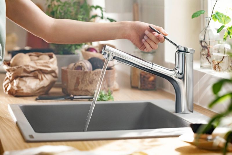 Bateria kuchenna Hansgrohe Zesis 150 Eco 2j chrom