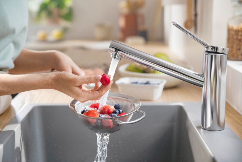 Bateria kuchenna Hansgrohe Zesis 150 Eco chrom