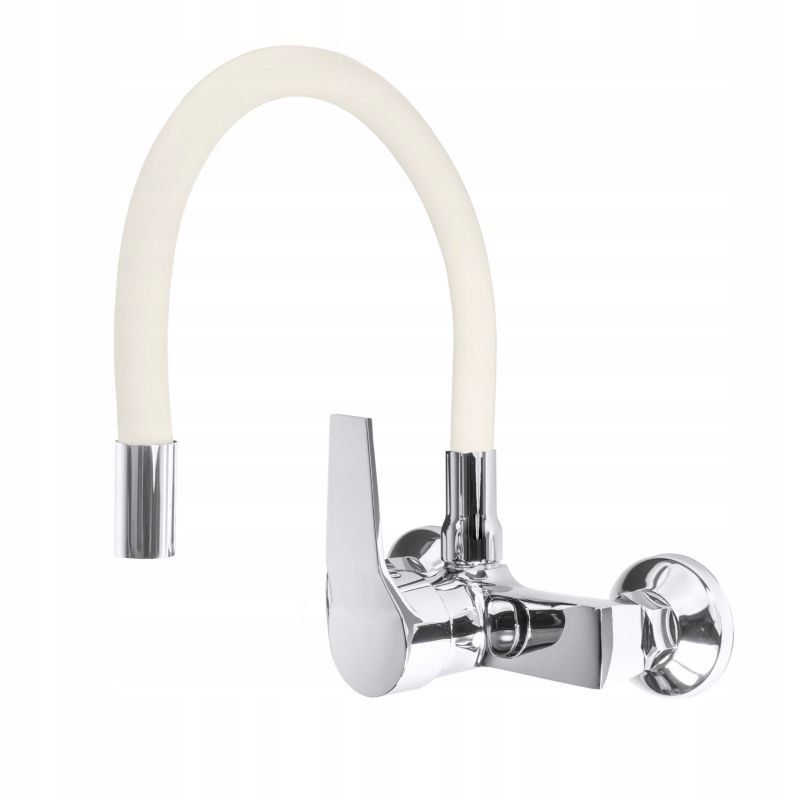Kuchyňská dřezová baterie nástěnná Granitan flexibilní Flex Beige 1 ks.