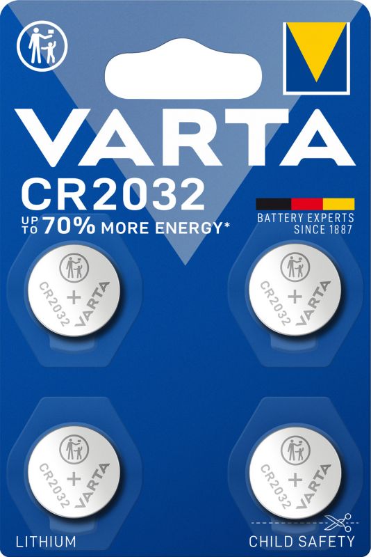 Bateria litowa Varta CR2032 guzikowa 4 szt.
