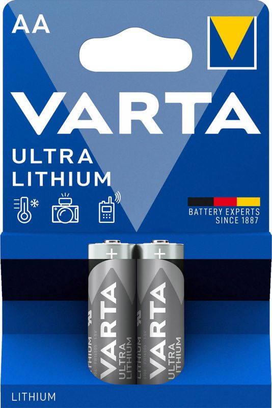 Bateria litowa Varta Ultra AA 2 szt.