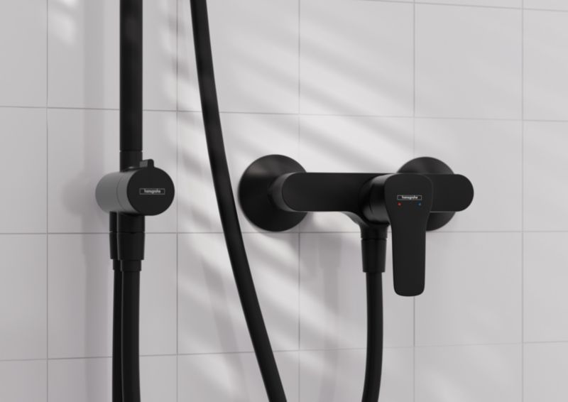 Bateria prysznicowa Hansgrohe MySport czarna