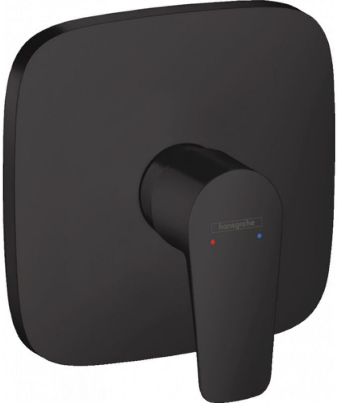 Bateria prysznicowa Hansgrohe Talis E podtynkowa czarny mat 1 szt.