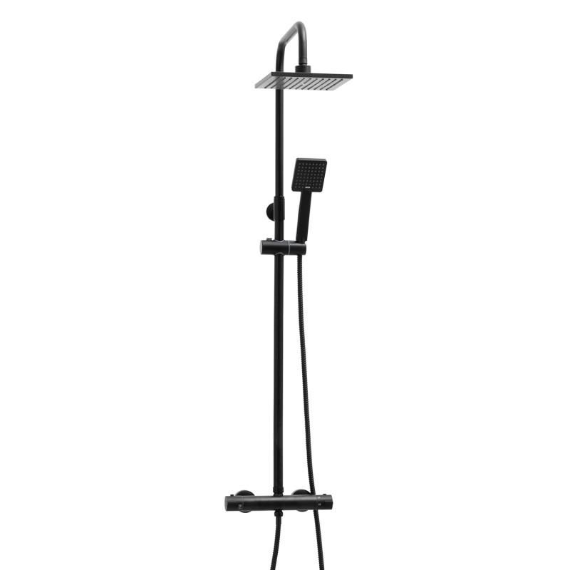 Sprchová baterie Yoka nástěnná se sadou dešťové sprchy, 20 cm, 1 ks.
