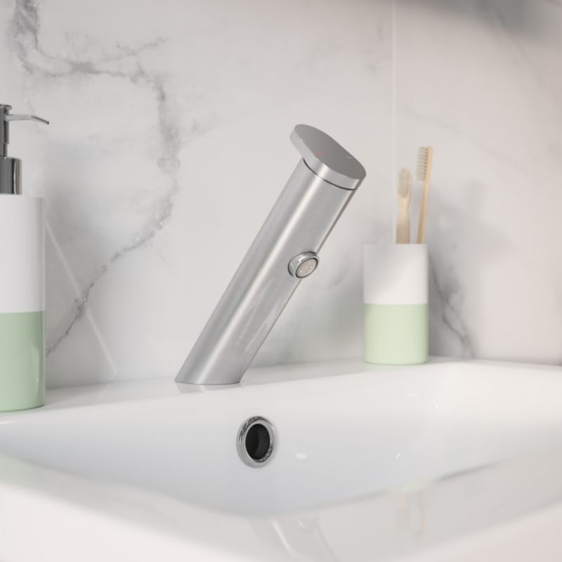 Bateria umywalkowa GoodHome Nyasa Inox