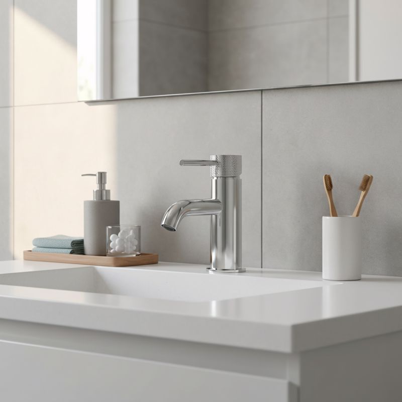 Bateria umywalkowa GoodHome Owens M chrom