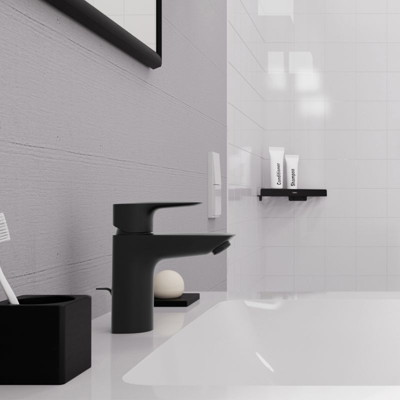 Bateria umywalkowa Hansgrohe MySport L czarna
