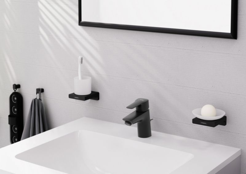Bateria umywalkowa Hansgrohe MySport M czarna