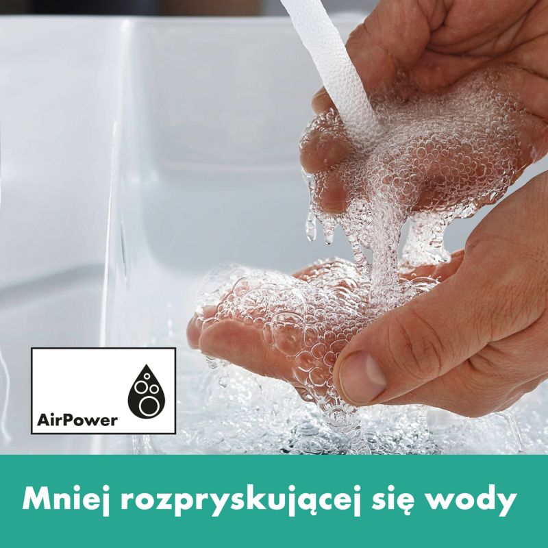Bateria umywalkowa Hansgrohe MySport XL czarna