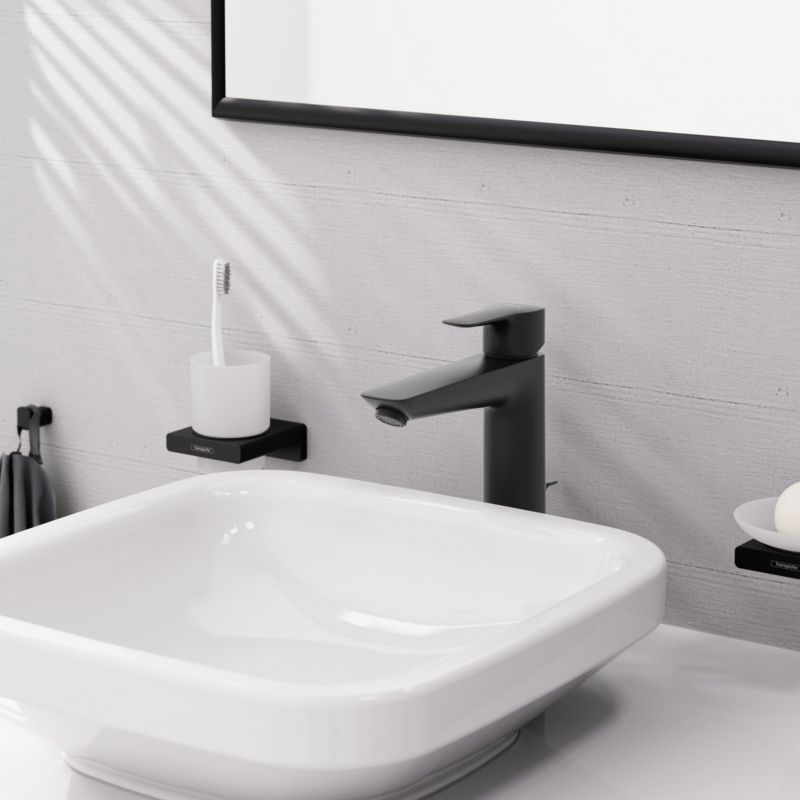 Bateria umywalkowa Hansgrohe MySport XL czarna