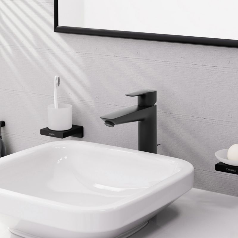 Bateria umywalkowa Hansgrohe MySport XL czarna