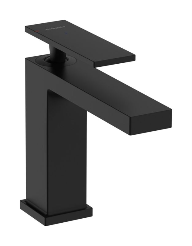 Bateria umywalkowa Hansgrohe Tecturis E stojąca czarna matowa 1 szt.