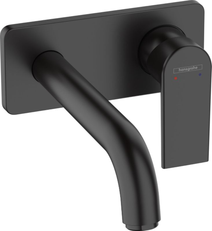 Bateria umywalkowa Hansgrohe Vernis Shape podtynkowa czarny mat EcoSmart 1 szt.