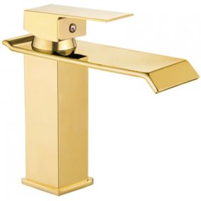 Bateria umywalkowa Mexen Apus złota 19 cm 1 szt.